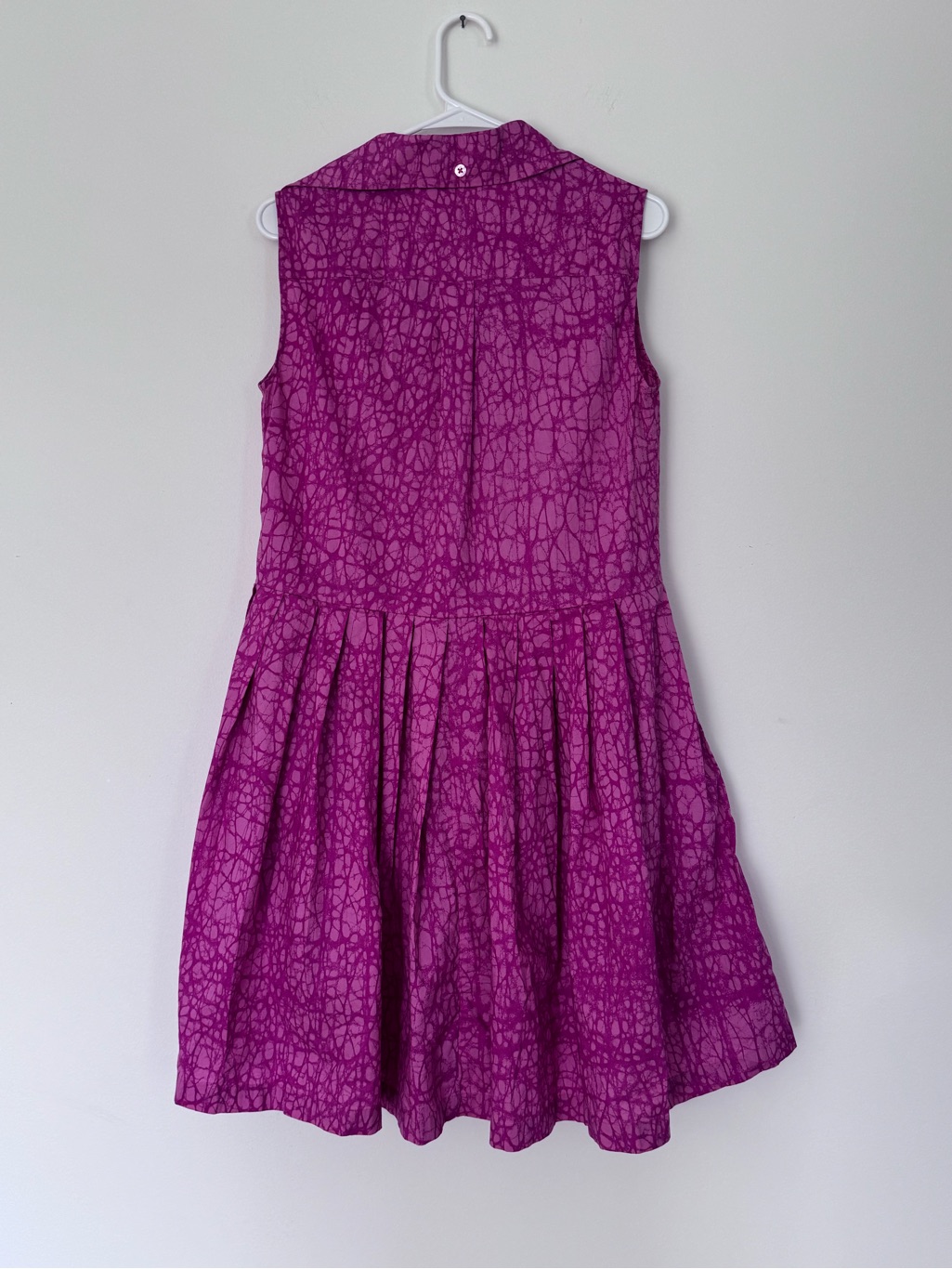 Eliza Christoph Shiro Kitenge Cotton Poplin Shirtdress In Pink — image 7 of 8